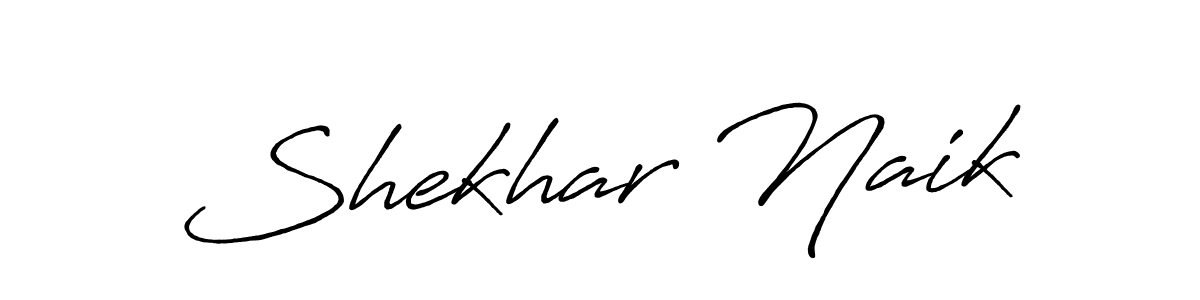 How to make Shekhar Naik signature? Antro_Vectra_Bolder is a professional autograph style. Create handwritten signature for Shekhar Naik name. Shekhar Naik signature style 7 images and pictures png