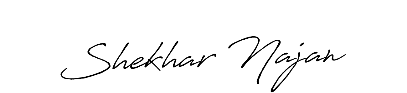 How to Draw Shekhar Najan signature style? Antro_Vectra_Bolder is a latest design signature styles for name Shekhar Najan. Shekhar Najan signature style 7 images and pictures png