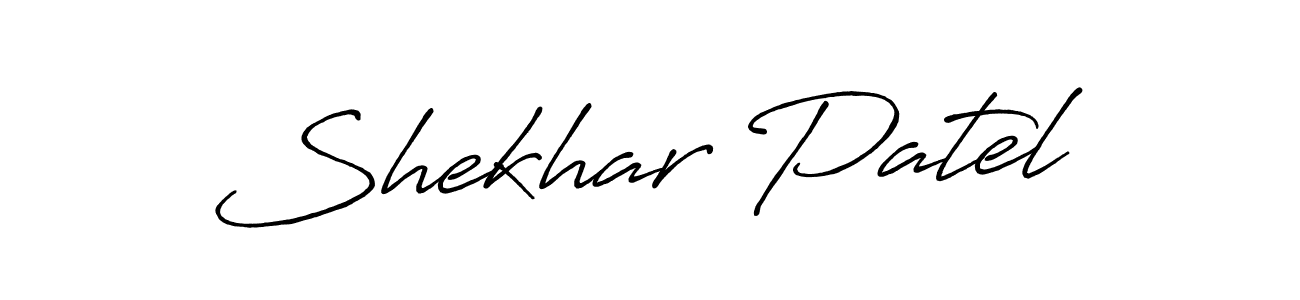 Also You can easily find your signature by using the search form. We will create Shekhar Patel name handwritten signature images for you free of cost using Antro_Vectra_Bolder sign style. Shekhar Patel signature style 7 images and pictures png