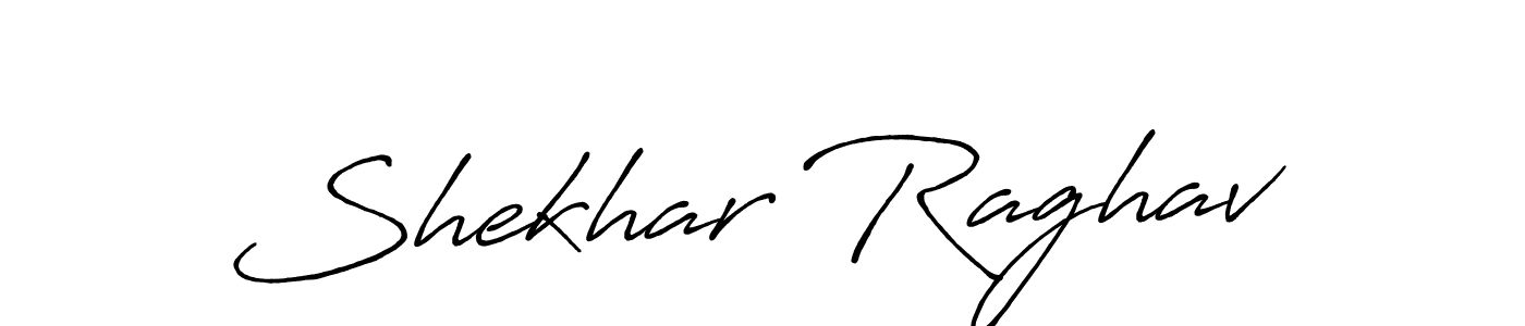 Also we have Shekhar Raghav name is the best signature style. Create professional handwritten signature collection using Antro_Vectra_Bolder autograph style. Shekhar Raghav signature style 7 images and pictures png