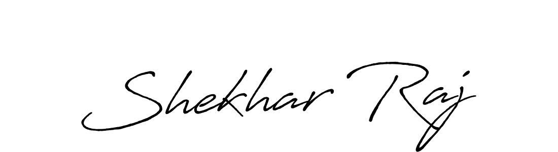 Design your own signature with our free online signature maker. With this signature software, you can create a handwritten (Antro_Vectra_Bolder) signature for name Shekhar Raj. Shekhar Raj signature style 7 images and pictures png