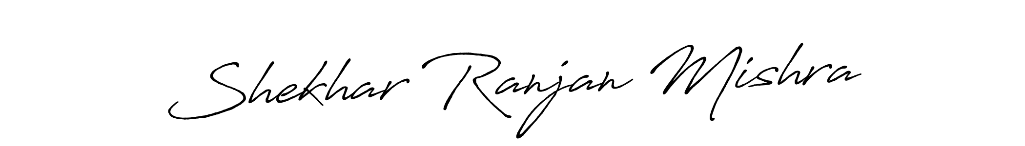 Shekhar Ranjan Mishra stylish signature style. Best Handwritten Sign (Antro_Vectra_Bolder) for my name. Handwritten Signature Collection Ideas for my name Shekhar Ranjan Mishra. Shekhar Ranjan Mishra signature style 7 images and pictures png
