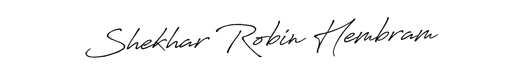 Use a signature maker to create a handwritten signature online. With this signature software, you can design (Antro_Vectra_Bolder) your own signature for name Shekhar Robin Hembram. Shekhar Robin Hembram signature style 7 images and pictures png