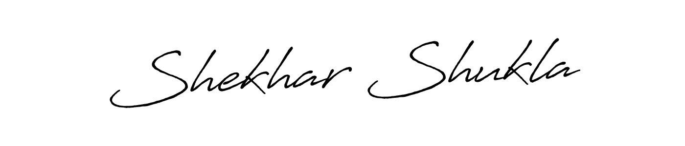 The best way (Antro_Vectra_Bolder) to make a short signature is to pick only two or three words in your name. The name Shekhar Shukla include a total of six letters. For converting this name. Shekhar Shukla signature style 7 images and pictures png