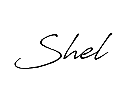 Similarly Antro_Vectra_Bolder is the best handwritten signature design. Signature creator online .You can use it as an online autograph creator for name Shel. Shel signature style 7 images and pictures png