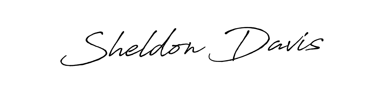 Make a short Sheldon Davis signature style. Manage your documents anywhere anytime using Antro_Vectra_Bolder. Create and add eSignatures, submit forms, share and send files easily. Sheldon Davis signature style 7 images and pictures png