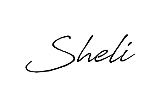 Antro_Vectra_Bolder is a professional signature style that is perfect for those who want to add a touch of class to their signature. It is also a great choice for those who want to make their signature more unique. Get Sheli name to fancy signature for free. Sheli signature style 7 images and pictures png
