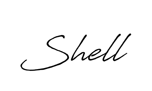 Create a beautiful signature design for name Shell. With this signature (Antro_Vectra_Bolder) fonts, you can make a handwritten signature for free. Shell signature style 7 images and pictures png