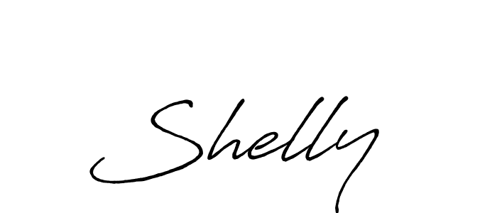 Also we have Shelly  name is the best signature style. Create professional handwritten signature collection using Antro_Vectra_Bolder autograph style. Shelly  signature style 7 images and pictures png