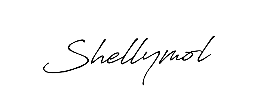 Create a beautiful signature design for name Shellymol. With this signature (Antro_Vectra_Bolder) fonts, you can make a handwritten signature for free. Shellymol signature style 7 images and pictures png