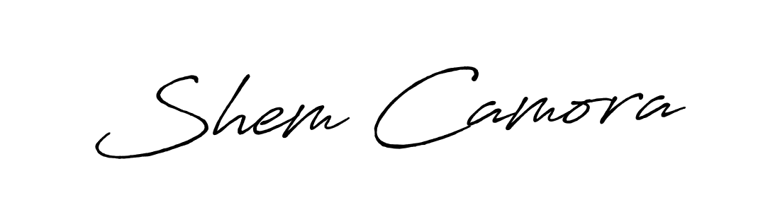 Use a signature maker to create a handwritten signature online. With this signature software, you can design (Antro_Vectra_Bolder) your own signature for name Shem Camora. Shem Camora signature style 7 images and pictures png