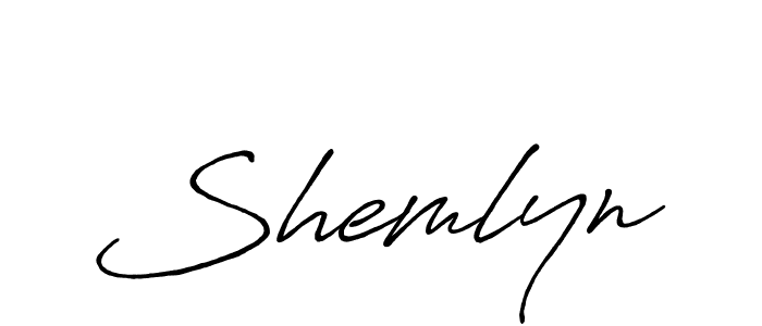 Similarly Antro_Vectra_Bolder is the best handwritten signature design. Signature creator online .You can use it as an online autograph creator for name Shemlyn. Shemlyn signature style 7 images and pictures png