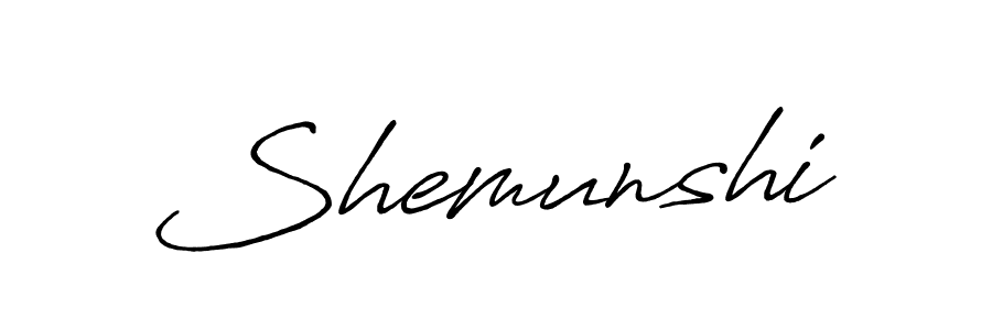 How to Draw Shemunshi signature style? Antro_Vectra_Bolder is a latest design signature styles for name Shemunshi. Shemunshi signature style 7 images and pictures png