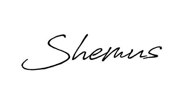Create a beautiful signature design for name Shemus. With this signature (Antro_Vectra_Bolder) fonts, you can make a handwritten signature for free. Shemus signature style 7 images and pictures png