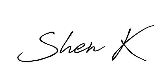 Once you've used our free online signature maker to create your best signature Antro_Vectra_Bolder style, it's time to enjoy all of the benefits that Shen K name signing documents. Shen K signature style 7 images and pictures png