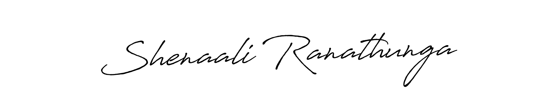 You should practise on your own different ways (Antro_Vectra_Bolder) to write your name (Shenaali Ranathunga) in signature. don't let someone else do it for you. Shenaali Ranathunga signature style 7 images and pictures png