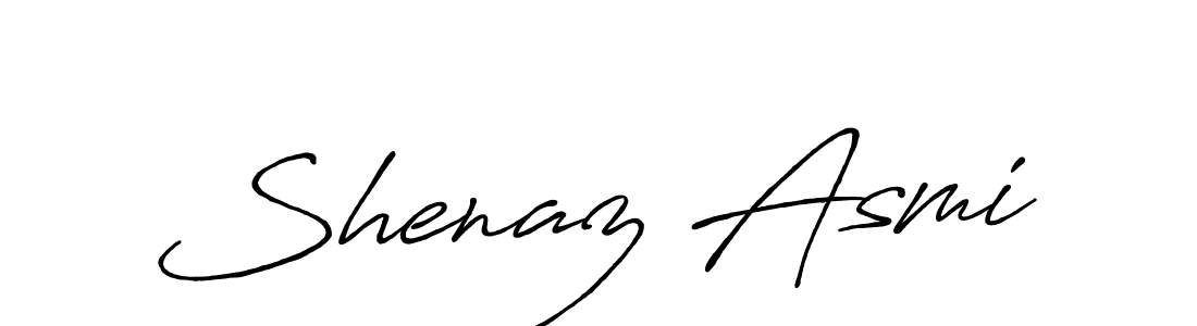 Make a beautiful signature design for name Shenaz Asmi. Use this online signature maker to create a handwritten signature for free. Shenaz Asmi signature style 7 images and pictures png