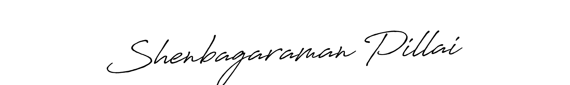 Shenbagaraman Pillai stylish signature style. Best Handwritten Sign (Antro_Vectra_Bolder) for my name. Handwritten Signature Collection Ideas for my name Shenbagaraman Pillai. Shenbagaraman Pillai signature style 7 images and pictures png