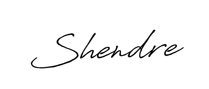 Make a beautiful signature design for name Shendre. Use this online signature maker to create a handwritten signature for free. Shendre signature style 7 images and pictures png