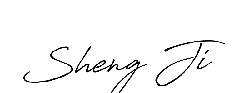 if you are searching for the best signature style for your name Sheng Ji. so please give up your signature search. here we have designed multiple signature styles  using Antro_Vectra_Bolder. Sheng Ji signature style 7 images and pictures png