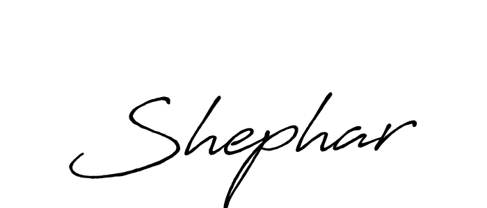 Make a beautiful signature design for name Shephar. With this signature (Antro_Vectra_Bolder) style, you can create a handwritten signature for free. Shephar signature style 7 images and pictures png