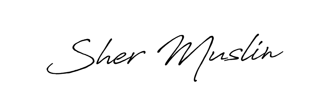 This is the best signature style for the Sher Muslin name. Also you like these signature font (Antro_Vectra_Bolder). Mix name signature. Sher Muslin signature style 7 images and pictures png