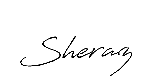 Design your own signature with our free online signature maker. With this signature software, you can create a handwritten (Antro_Vectra_Bolder) signature for name Sheraz. Sheraz signature style 7 images and pictures png