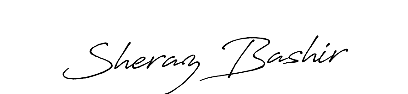 The best way (Antro_Vectra_Bolder) to make a short signature is to pick only two or three words in your name. The name Sheraz Bashir include a total of six letters. For converting this name. Sheraz Bashir signature style 7 images and pictures png