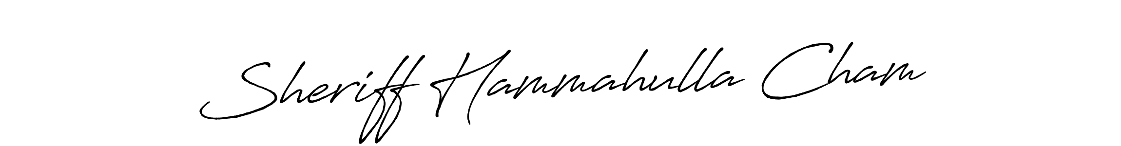 Also You can easily find your signature by using the search form. We will create Sheriff Hammahulla Cham name handwritten signature images for you free of cost using Antro_Vectra_Bolder sign style. Sheriff Hammahulla Cham signature style 7 images and pictures png