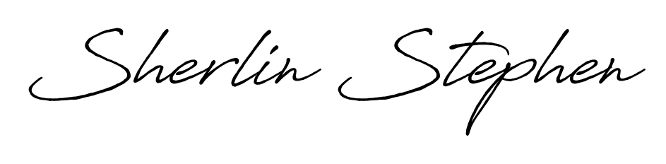 Make a short Sherlin Stephen signature style. Manage your documents anywhere anytime using Antro_Vectra_Bolder. Create and add eSignatures, submit forms, share and send files easily. Sherlin Stephen signature style 7 images and pictures png