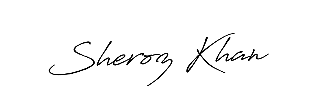 Once you've used our free online signature maker to create your best signature Antro_Vectra_Bolder style, it's time to enjoy all of the benefits that Sheroz Khan name signing documents. Sheroz Khan signature style 7 images and pictures png