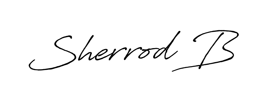 Make a beautiful signature design for name Sherrod B. Use this online signature maker to create a handwritten signature for free. Sherrod B signature style 7 images and pictures png