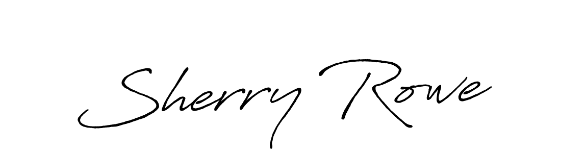 Make a beautiful signature design for name Sherry Rowe. Use this online signature maker to create a handwritten signature for free. Sherry Rowe signature style 7 images and pictures png