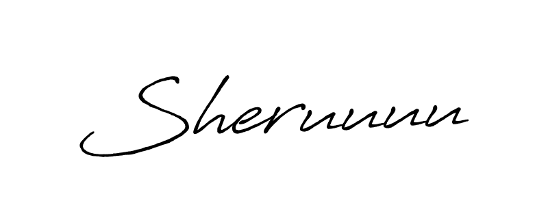 You should practise on your own different ways (Antro_Vectra_Bolder) to write your name (Sheruuuu) in signature. don't let someone else do it for you. Sheruuuu signature style 7 images and pictures png