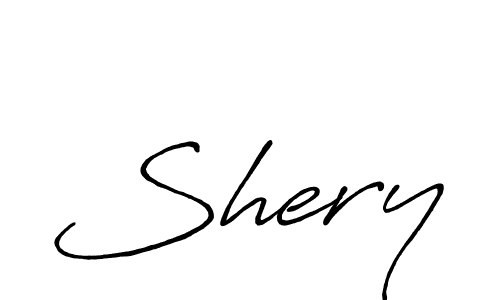 Design your own signature with our free online signature maker. With this signature software, you can create a handwritten (Antro_Vectra_Bolder) signature for name Shery. Shery signature style 7 images and pictures png