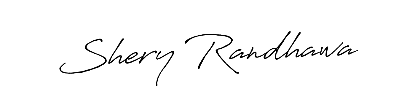 Also You can easily find your signature by using the search form. We will create Shery Randhawa name handwritten signature images for you free of cost using Antro_Vectra_Bolder sign style. Shery Randhawa signature style 7 images and pictures png