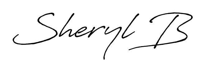 Give your name Sheryl B an exquisite flair with the Antro_Vectra_Bolder script font. Ideal for contracts, resumes, and formal letterheads. Sheryl B signature style 7 images and pictures png