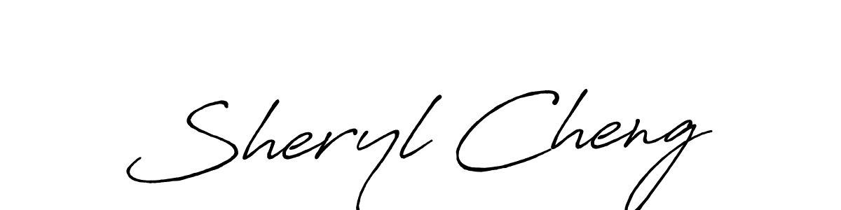 Similarly Antro_Vectra_Bolder is the best handwritten signature design. Signature creator online .You can use it as an online autograph creator for name Sheryl Cheng. Sheryl Cheng signature style 7 images and pictures png