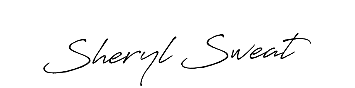 Also we have Sheryl Sweat name is the best signature style. Create professional handwritten signature collection using Antro_Vectra_Bolder autograph style. Sheryl Sweat signature style 7 images and pictures png
