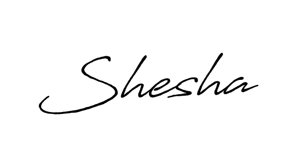 Shesha stylish signature style. Best Handwritten Sign (Antro_Vectra_Bolder) for my name. Handwritten Signature Collection Ideas for my name Shesha. Shesha signature style 7 images and pictures png