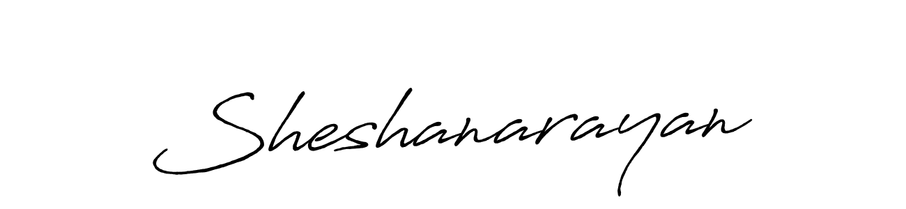 Sheshanarayan stylish signature style. Best Handwritten Sign (Antro_Vectra_Bolder) for my name. Handwritten Signature Collection Ideas for my name Sheshanarayan. Sheshanarayan signature style 7 images and pictures png