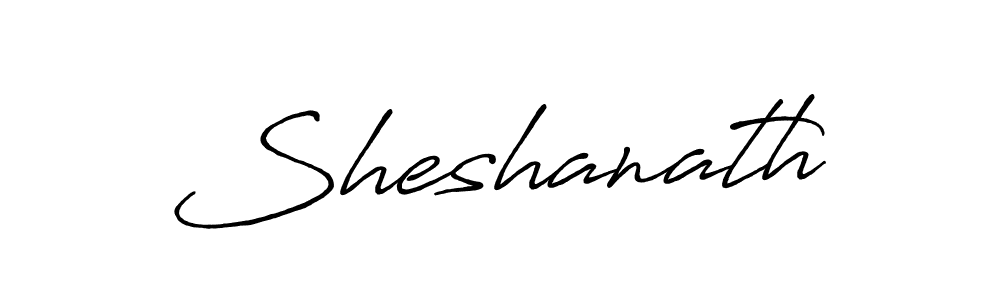 Use a signature maker to create a handwritten signature online. With this signature software, you can design (Antro_Vectra_Bolder) your own signature for name Sheshanath. Sheshanath signature style 7 images and pictures png