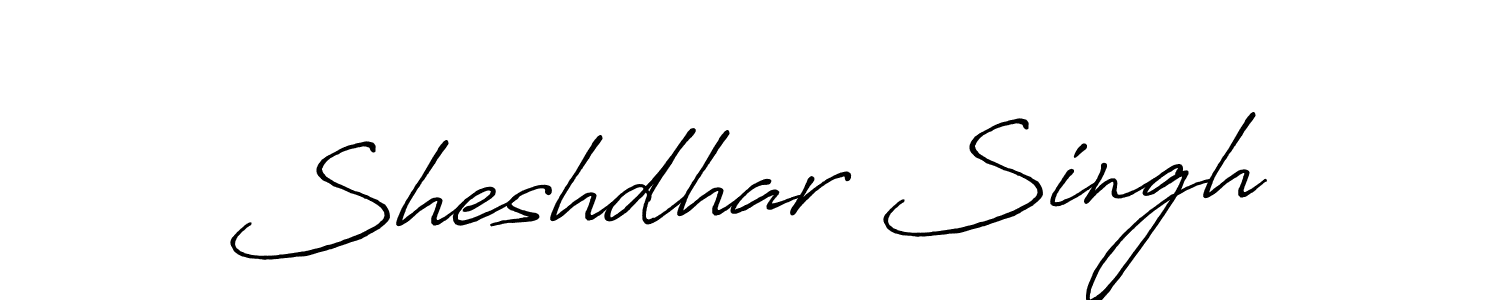 How to make Sheshdhar Singh signature? Antro_Vectra_Bolder is a professional autograph style. Create handwritten signature for Sheshdhar Singh name. Sheshdhar Singh signature style 7 images and pictures png