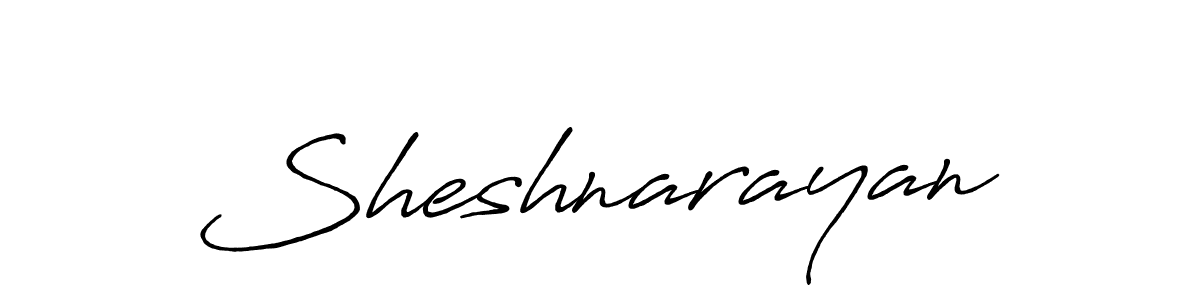Create a beautiful signature design for name Sheshnarayan. With this signature (Antro_Vectra_Bolder) fonts, you can make a handwritten signature for free. Sheshnarayan signature style 7 images and pictures png