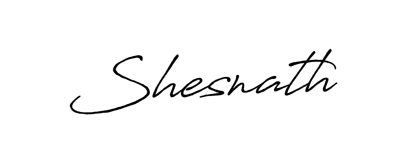 How to make Shesnath signature? Antro_Vectra_Bolder is a professional autograph style. Create handwritten signature for Shesnath name. Shesnath signature style 7 images and pictures png