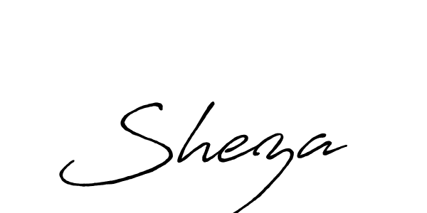 Once you've used our free online signature maker to create your best signature Antro_Vectra_Bolder style, it's time to enjoy all of the benefits that Sheza  name signing documents. Sheza  signature style 7 images and pictures png