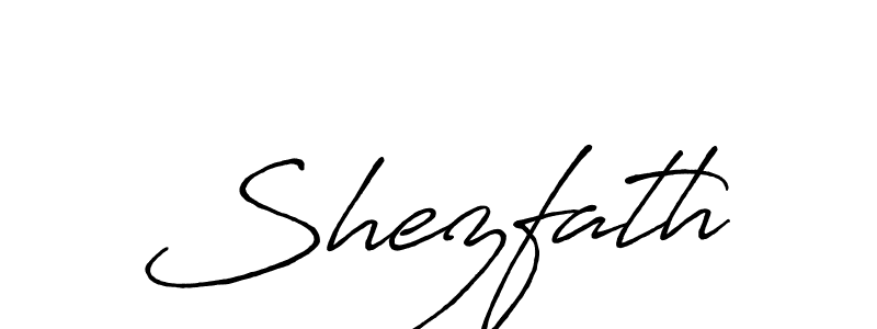 Once you've used our free online signature maker to create your best signature Antro_Vectra_Bolder style, it's time to enjoy all of the benefits that Shezfath name signing documents. Shezfath signature style 7 images and pictures png