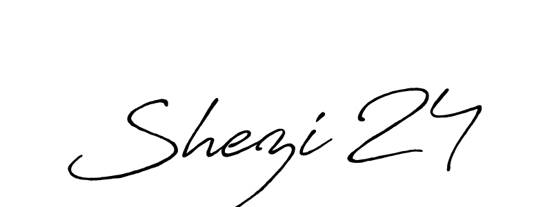 It looks lik you need a new signature style for name Shezi 24. Design unique handwritten (Antro_Vectra_Bolder) signature with our free signature maker in just a few clicks. Shezi 24 signature style 7 images and pictures png