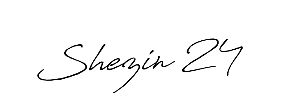 Also You can easily find your signature by using the search form. We will create Shezin 24 name handwritten signature images for you free of cost using Antro_Vectra_Bolder sign style. Shezin 24 signature style 7 images and pictures png