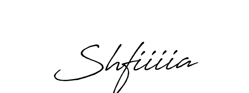 Also we have Shfiiiia name is the best signature style. Create professional handwritten signature collection using Antro_Vectra_Bolder autograph style. Shfiiiia signature style 7 images and pictures png